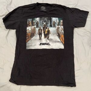 Black short sleeve STAR WARS graphic tshirt